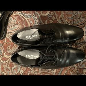 Boys dress shoes worn twice for church excellent condition